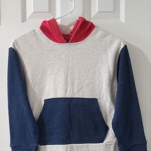 Old Navy Red and White Hoodie